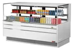 Turbo Air TOM-72L-UFD-W(B)-2S-N Merchandiser, Open Refrigerated Display