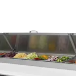 Turbo Air TPR-93SD-D6-N Refrigerated Counter, Pizza Prep Table