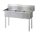 Turbo Air TSA-3-14-N Sink, (3) Three Compartment