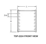 Turbo Air TSP-2224 Pan Insert Rack (Refrigerator/Cabinet)