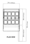 Turbo Air TST-28SD-12-N-SL Refrigerated Counter, Mega Top Sandwich / Salad Un