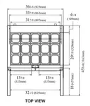 Turbo Air TST-36SD-15-N6 Refrigerated Counter, Mega Top Sandwich / Salad Un