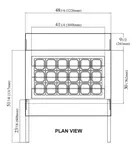 Turbo Air TST-48SD-18-N-DS Refrigerated Counter, Mega Top Sandwich / Salad Un