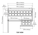 Turbo Air TST-60SD-D2-N Refrigerated Counter, Sandwich / Salad Unit