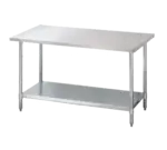 Turbo Air TSW-2472S Work Table,  63" - 72", Stainless Steel Top 