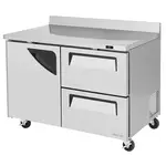 Turbo Air TWR-48SD-D2-N Refrigerated Counter, Work Top