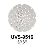 UNIWORLD PERSADA INT'L Shredding Plate,  5/16", Stainless Steel, For VS9, UNIWORLD, UVS-9516