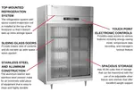 Victory Refrigeration DRSA-2D-S1-LD-HC Refrigerator, Reach-in