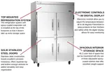Victory Refrigeration VERSA-2D-HD-HC Refrigerator, Reach-in