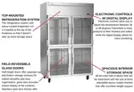 Victory Refrigeration VERSA-2D-HG-HC Refrigerator, Reach-in