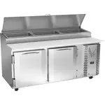 Victory Refrigeration VPP72HC Refrigerated Counter, Pizza Prep Table