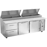 Victory Refrigeration VPPD93HC-2 Refrigerated Counter, Pizza Prep Table