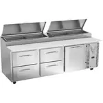 Victory Refrigeration VPPD93HC-4 Refrigerated Counter, Pizza Prep Table