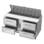 Victory Refrigeration VSPD60HC-16-4 Refrigerated Counter, Sandwich / Salad Unit