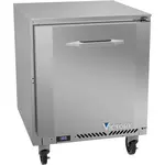 Victory Refrigeration VUF27HC Freezer, Undercounter, Reach-In