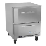 Victory Refrigeration VURD27HC-2 Refrigerator, Undercounter, Reach-In