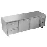 Victory Refrigeration VURD93HC-2 Refrigerator, Undercounter, Reach-In