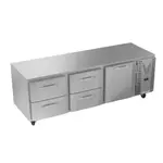 Victory Refrigeration VURD93HC-4 Refrigerator, Undercounter, Reach-In