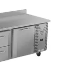 Victory Refrigeration VWRD119HC-6 Refrigerated Counter, Work Top