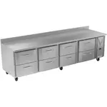 Victory Refrigeration VWRD119HC-8 Refrigerated Counter, Work Top