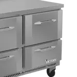 Victory Refrigeration VWRD48HC-4 Refrigerated Counter, Work Top