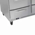 Victory Refrigeration VWRD72HC-4 Refrigerated Counter, Work Top