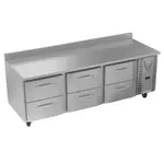 Victory Refrigeration VWRD93HC-6 Refrigerated Counter, Work Top