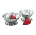 Vollrath 48015 Ice Cream Sundae Dessert Dish, Metal