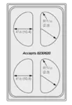 Vollrath 8241314 Adapter Plate