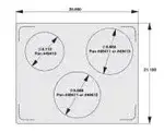 Vollrath 8250614 Adapter Plate