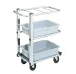 Vollrath 97186 Cart, Bussing Utility Transport, Metal