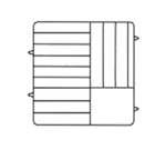 Vollrath PM1211-5 Dishwasher Rack, Plates