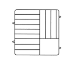 Vollrath PM1211-5 Dishwasher Rack, Plates