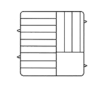 Vollrath PM1211-6 Dishwasher Rack, Plates