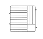 Vollrath PM1412-6 Dishwasher Rack, Plates