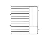 Vollrath PM1412-6 Dishwasher Rack, Plates