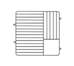 Vollrath PM2011-5 Dishwasher Rack, Plates