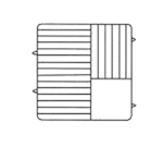 Vollrath PM2110-4 Dishwasher Rack, Plates