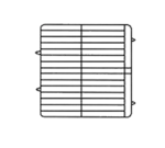 Vollrath PM3208-3 Dishwasher Rack, Plates