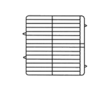 Vollrath PM3208-3 Dishwasher Rack, Plates