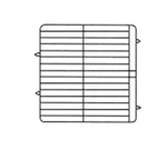 Vollrath PM3208-4 Dishwasher Rack, Plates