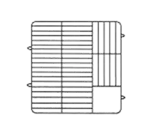 Vollrath PM3807-2 Dishwasher Rack, Plates