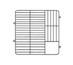 Vollrath PM3807-2 Dishwasher Rack, Plates