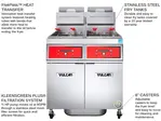 Vulcan 2VK45CF Fryer, Gas, Multiple Battery