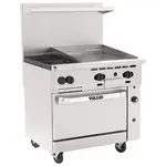 Vulcan 36C-2B24GT Range, 36" Restaurant, Gas