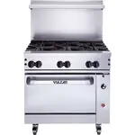 Vulcan 36C-6BN Range, 36" Restaurant, Gas