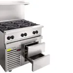 Vulcan 36R-6B Range, 36" Restaurant, Gas