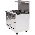 Vulcan 36S-6BN Range, 36" Restaurant, Gas