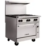 Vulcan 36S-6BP Range, 36" Restaurant, Gas