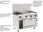 Vulcan 48C-2B36G Range, 48" Restaurant, Gas